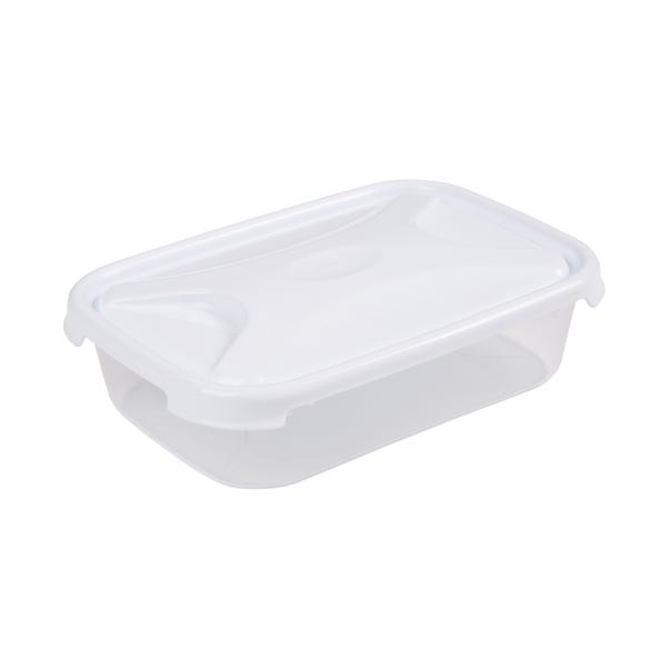 Rectangular 800ml Container Clear