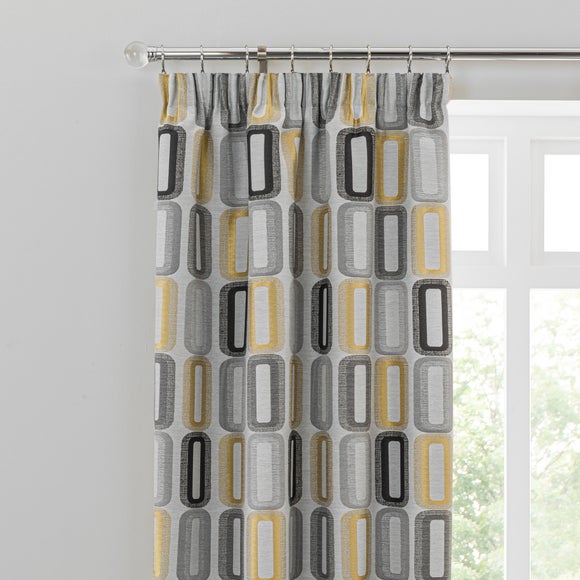 Click to view product details and reviews for Elements Dahl Pencil Pleat Curtains.