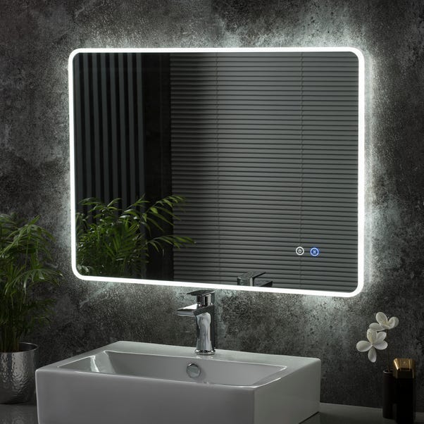 Moscow Rectangle LED Wall Mirror image 1 of 2