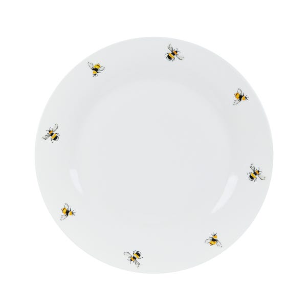 Bee Porcelain Dinner Plate image 1 of 1