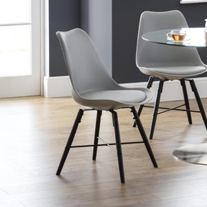 Kari Set Of 2 Dining Chairs- Faux Leather