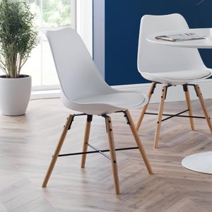 Kari Set Of 2 Dining Chairs- Faux Leather