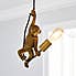 Odisha Monkey Ceiling Fitting Gold