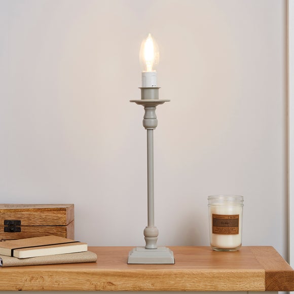 candle table lamp