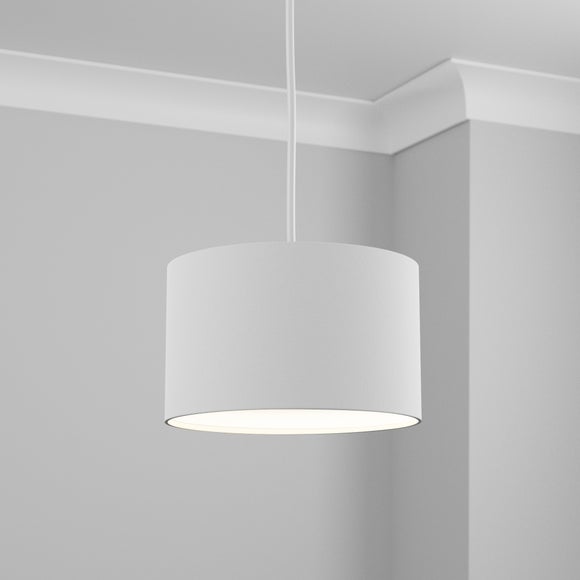 dunelm lamp shades white