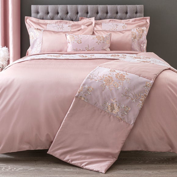 blush pink bedding dunelm