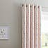 Fiori Pink Blackout Eyelet Curtains  undefined