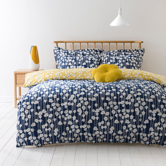 dunelm navy duvet cover