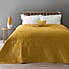 Stem Velvet Bedspread Ochre (Yellow) undefined