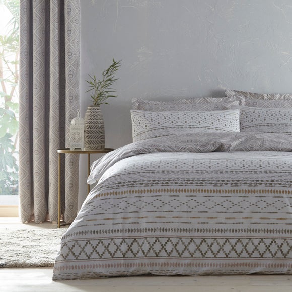 taupe bedding dunelm