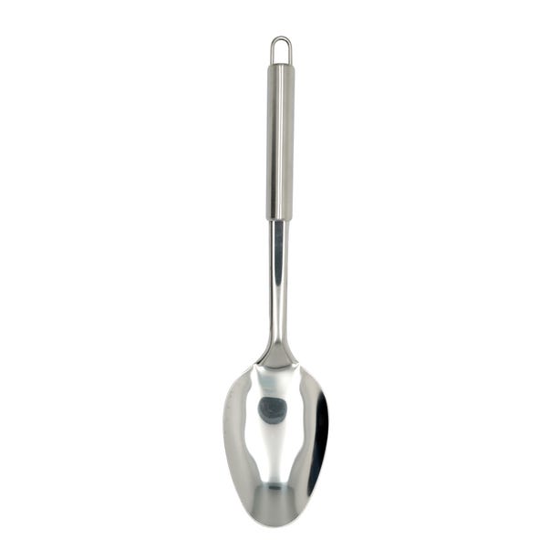 Dunelm Essentials Stainless Steel Solid Spoon image 1 of 1