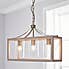 Tove Wooden 3 Light Ceiling Fitting Light Grey