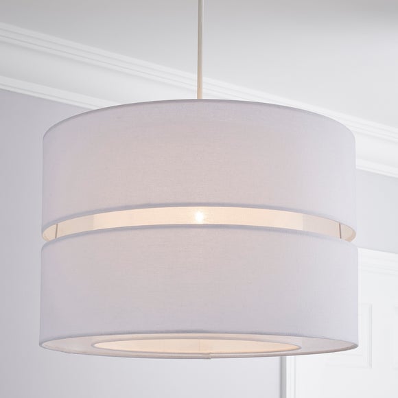 Frea 40cm Drum Shade | Dunelm