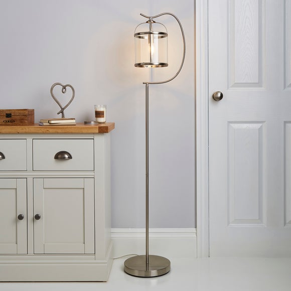 dunelm lantern floor lamp