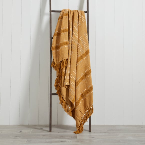 Cotton best sale throws dunelm