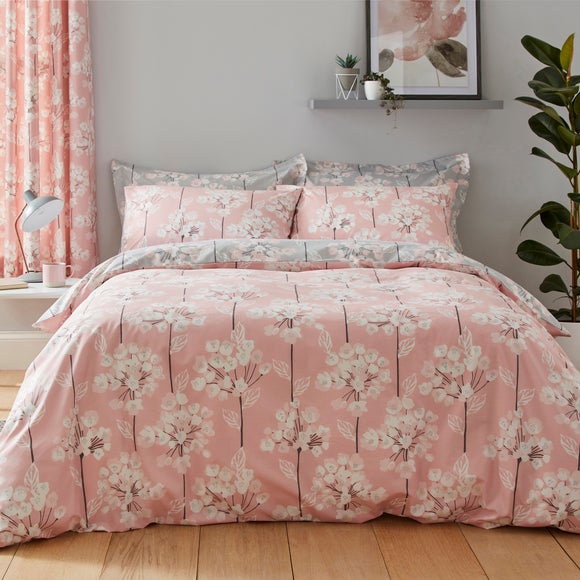 Erin Pink Oxford Pillowcase Dunelm