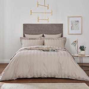 Hotel Stripe 230 Thread Count 100 Cotton Duvet Cover
