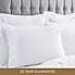 Dorma Egyptian Cotton 400 Thread Count Percale Standard Pillowcase White