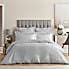 Dorma Egyptian Cotton 400 Thread Count Percale Silver Duvet Cover  undefined