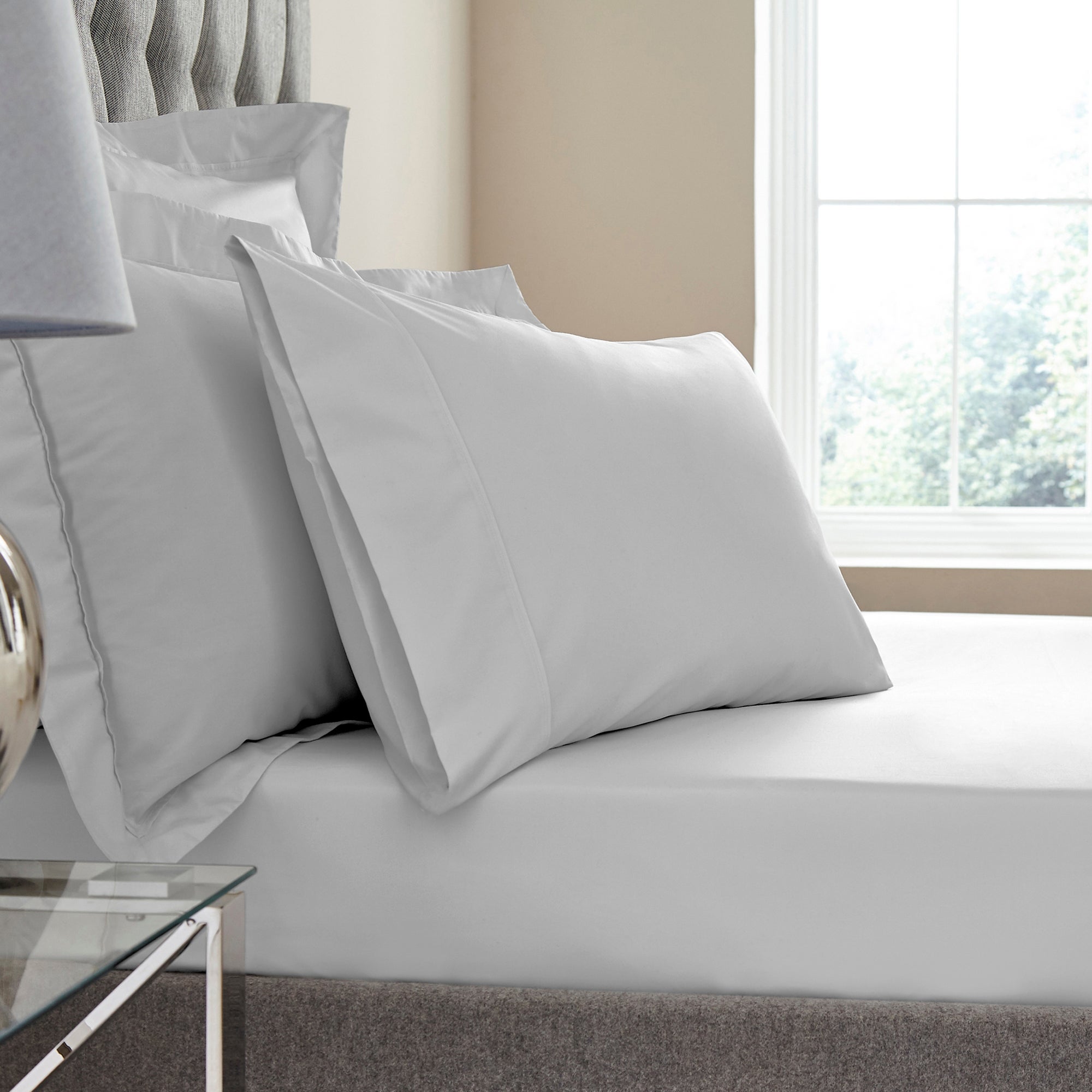 Dorma Egyptian Cotton 400 Thread Count Percale Fitted Sheet