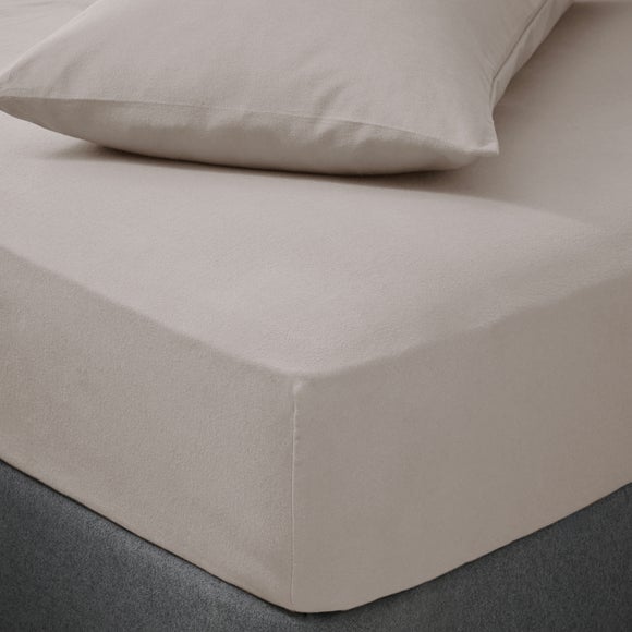 Soft \u0026 Cosy Brushed Cotton Fitted Sheet 