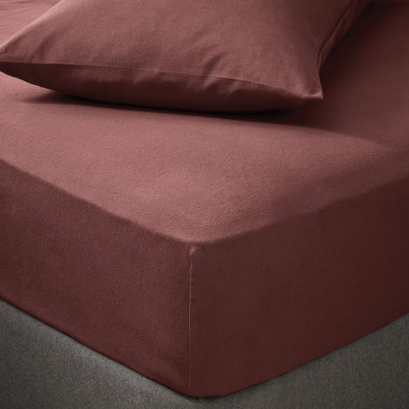 Soft \u0026 Cosy Brushed Cotton Fitted Sheet 