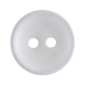 Pack of Eight White Buttons