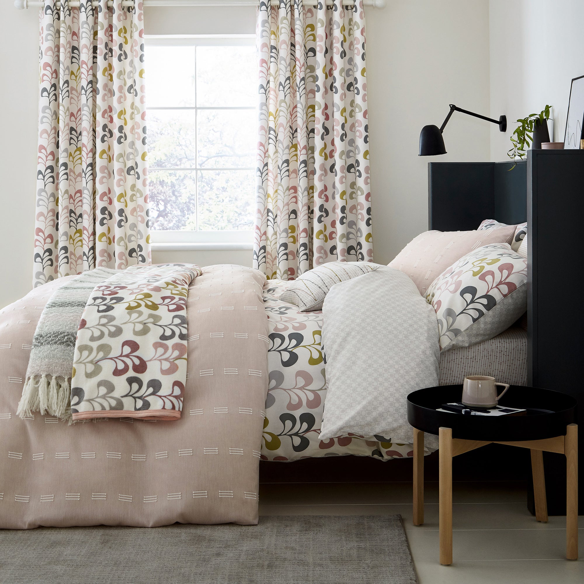 Helena Springfield Liv Blush Duvet Cover and Pillowcase