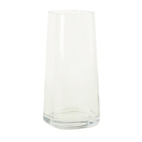 Large Tapered Glass Vase