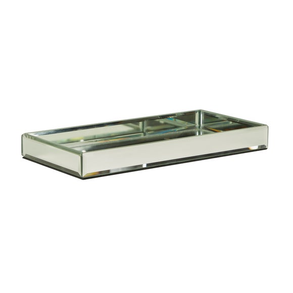 Rectangle on sale mirror tray