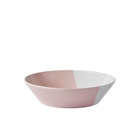 Pink Dipped Pasta Bowl