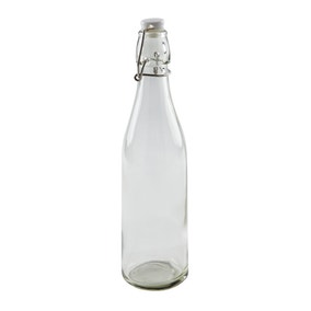 Dunelm 530ml Glass Bottle