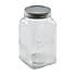 Dunelm Glass Coffee Canister Clear