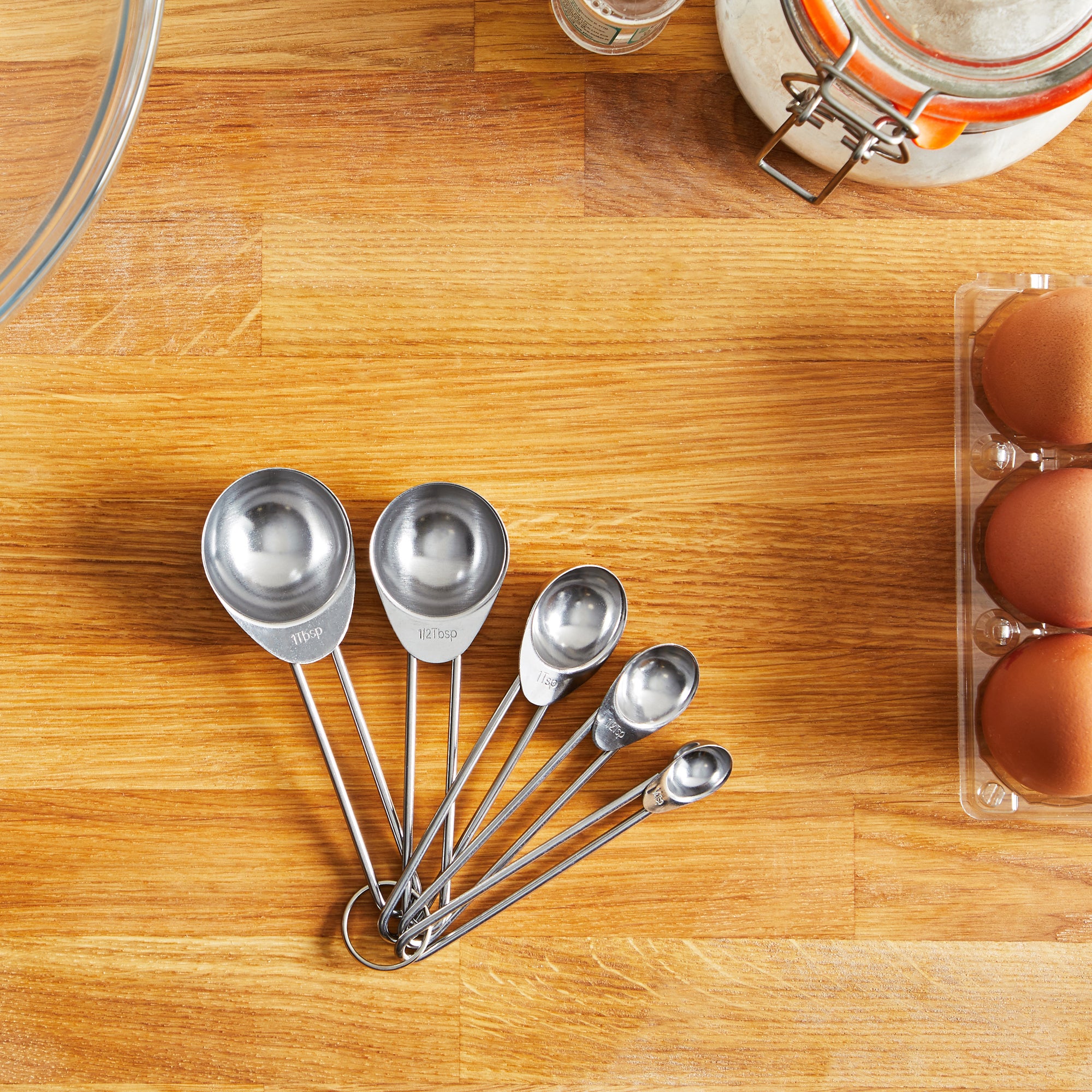 Spoons With Long Handles Stainless Steel Measuring Spoons For Measure Dry  Ingredients Scoop The Coffee 