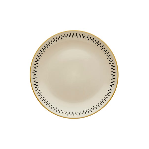 Global Ochre Stoneware Dinner Plate image 1 of 2