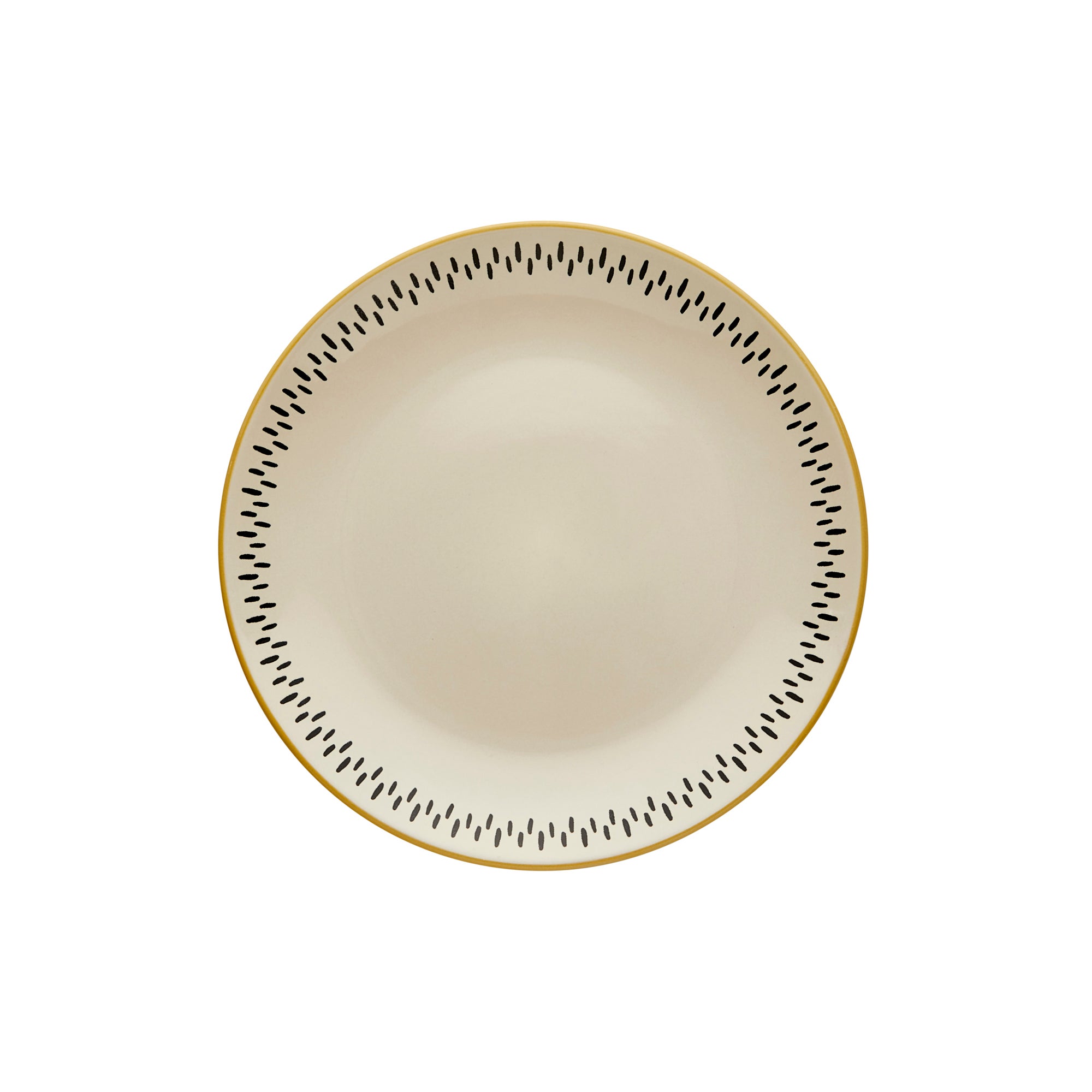 Global Ochre Stoneware Dinner Plate