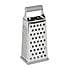 Dunelm Silicone Grater Silver