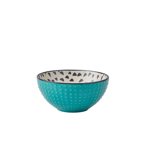 Global Teal Stoneware Rice Bowl image 1 of 2