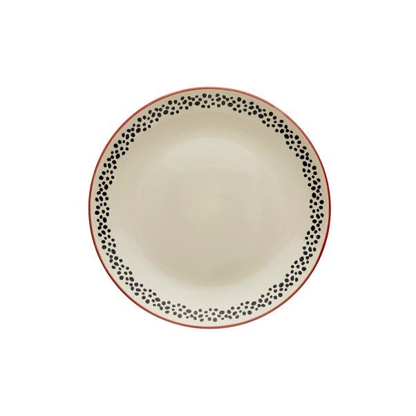 Global Red Stoneware Dinner Plate image 1 of 2