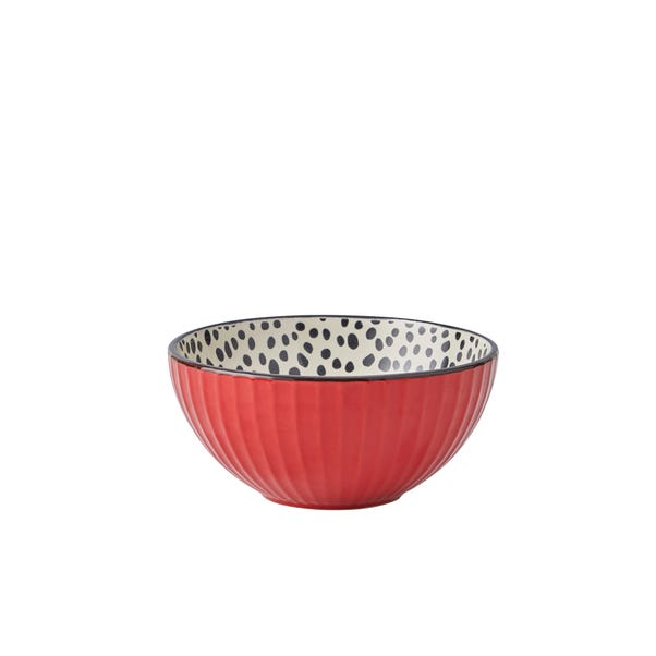 Global Red Stoneware Cereal Bowl image 1 of 2
