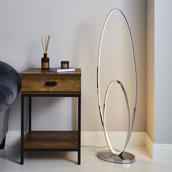 dunelm apollo floor lamp