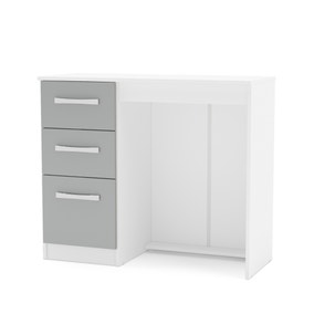 Lynx White and Grey Dressing Table
