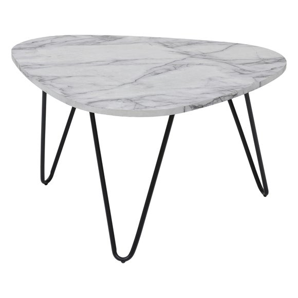 Dunelm white store coffee table