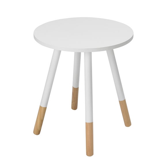 dunelm side tables white