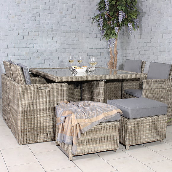 Rattan cube garden furniture dunelm new arrivals