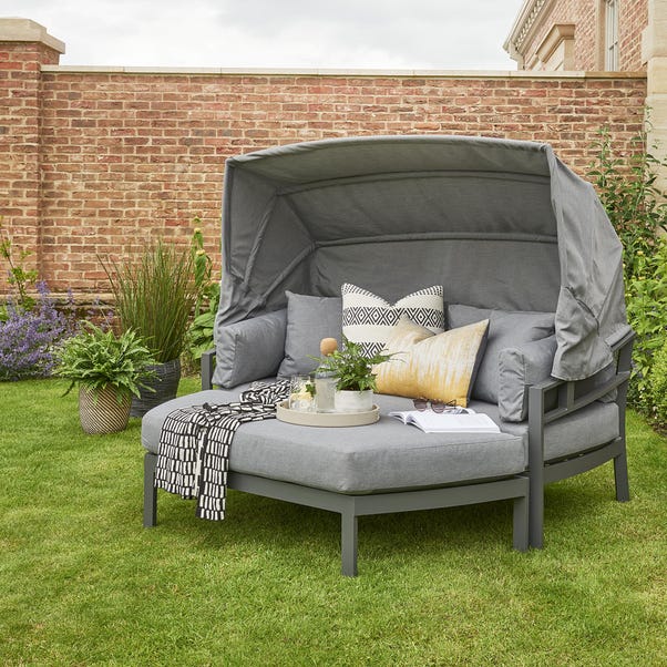 Titchwell 2 Seater Grey Day Bed image 1 of 2