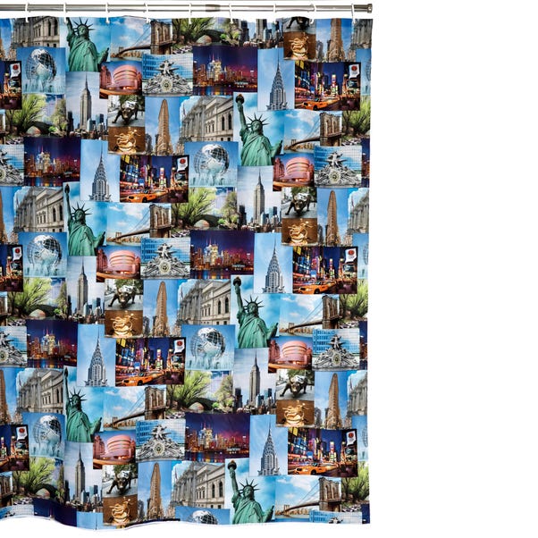 Nyc Extra Long Shower Curtain Dunelm Nyc Extra Long Shower Curtain Dunelm, Nyc Shower Curtain