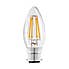 Status Branded 4 Watt BC LED Filament Candle Bulb Clear