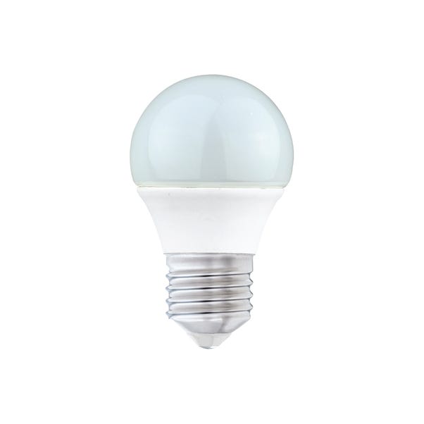 Status Branded 5.5 Watt ES Pearl LED Round Bulb White