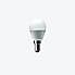 Status Branded Dimmable 5.5 Watt SES Pearl LED Round Bulb 2 Pack White